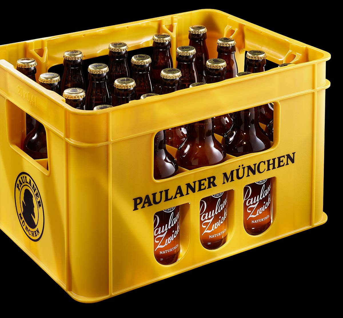 Getränkekasten Paulaner Zwickl